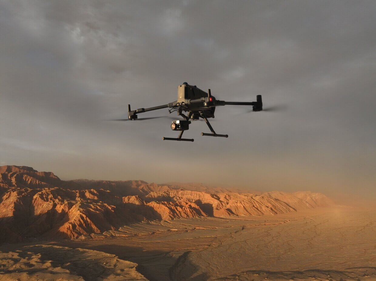 DJI Matrice 400 RTK drone on a KEA UAV survey operation