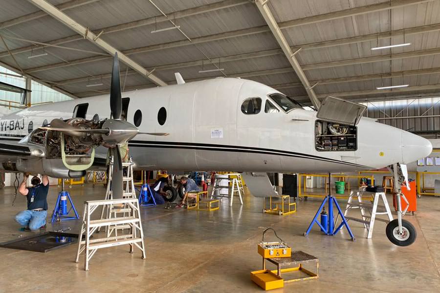 1900-Maintenance Aircraft Maintenance B1900D Uganda