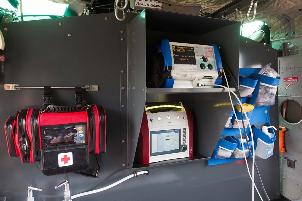 Advanced Trauma Life Support (ATLS) equipped helicopter Advanced Trauma Life Support (ATLS) equipped helicopter