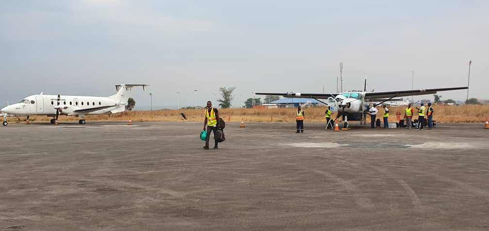 KEA Humanitarian Air Services in Kalemie DRC