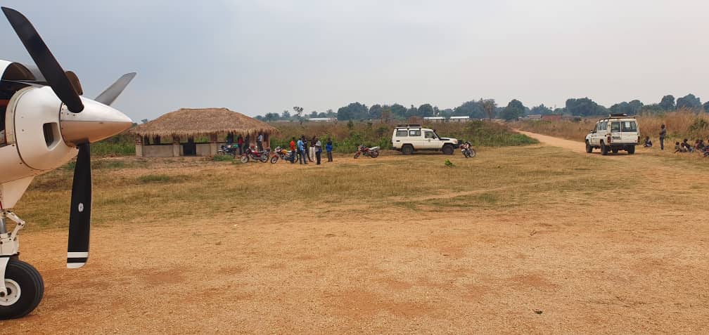 KEA Humanitarian Air Services in Kalemie DRC